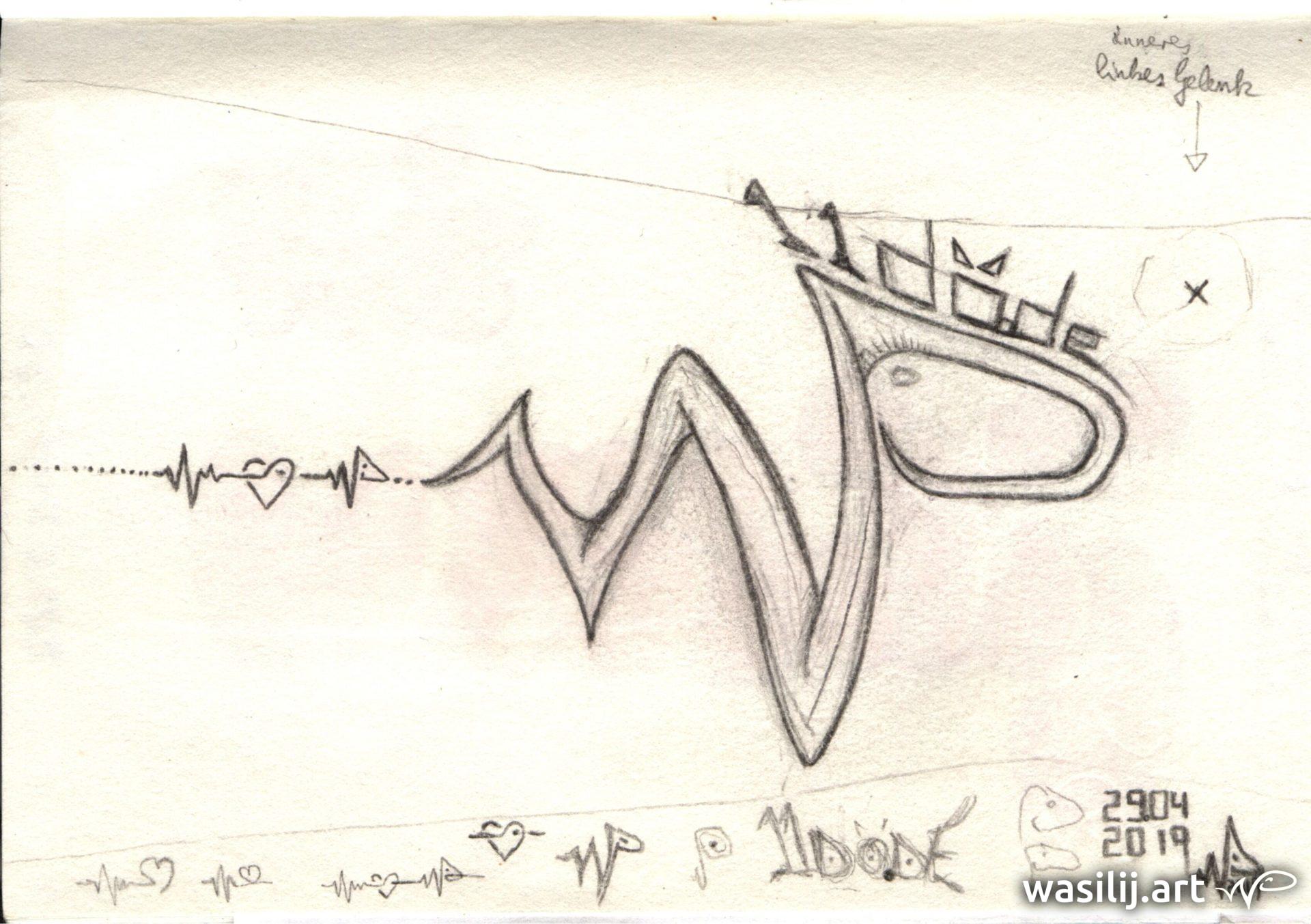 wasilij.art - WP - Tattoo-Idee - Zeichnung