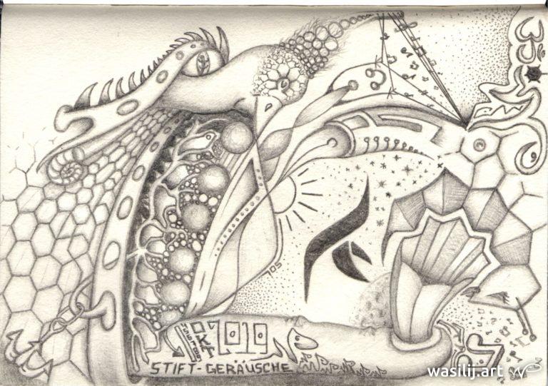 wasilij.art - Stift-Geräusche - Zeichnung