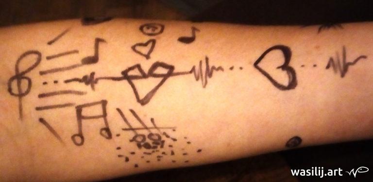 wasilij.art - CC Party - Bodypainting - Arm